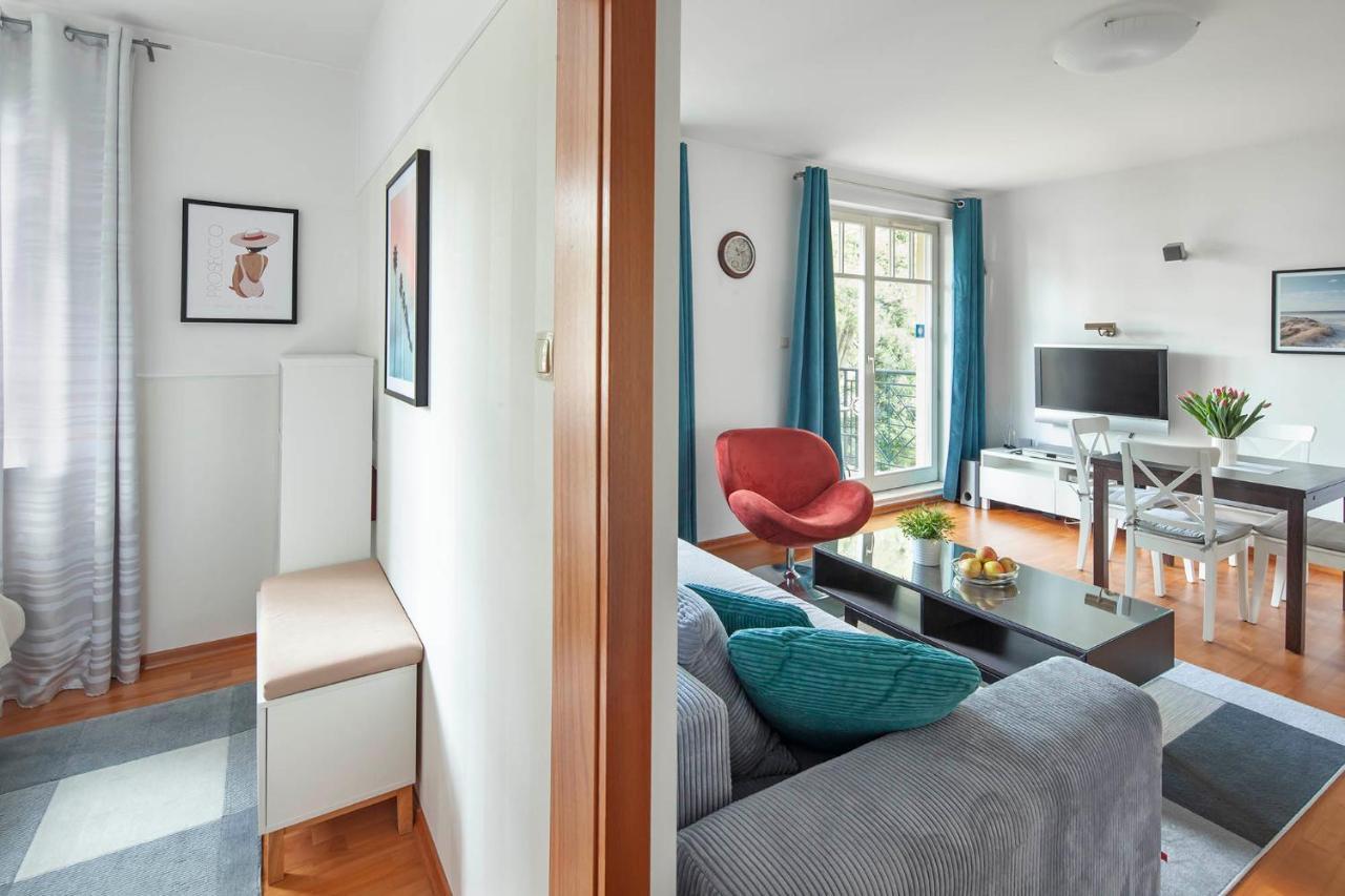 Sanhaus Apartments - Patio Mare - Apartament Z Balkonem I Parkingiem W Centrum ソポト エクステリア 写真